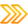 double chevron gold
